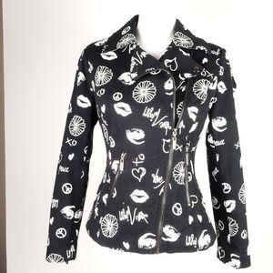 TWIGGY LONDON Black/White WOMENS SIZE XS